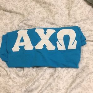 Axo glitter letters